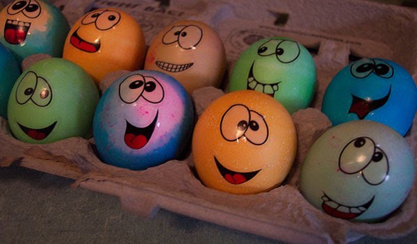 Fun Drawing On Eggs