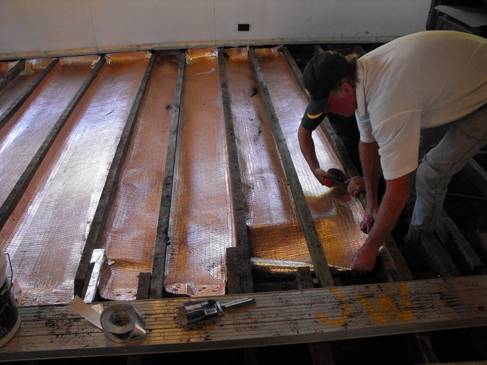 Birch Cottage Underfloor Insulation