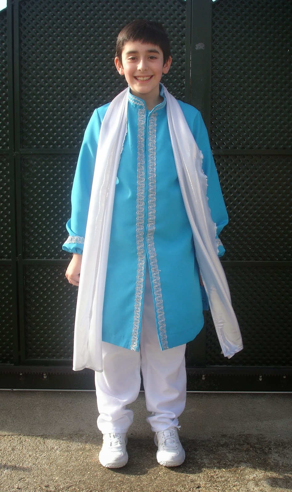 O obradoiro de Klor Disfraz de hindú