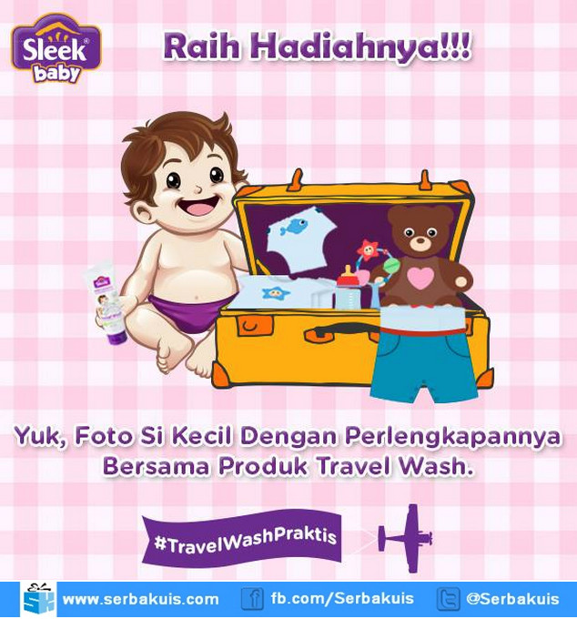 Kontes Foto Travel Wash Praktis Hadiah Voucher Belanja Jutaan Rupiah + Hampers Kontes Foto Travel Wash Praktis Hadiah Voucher Belanja Jutaan Rupiah + Hampers