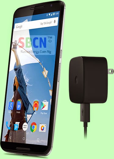 Google Nexus 6 with Charger