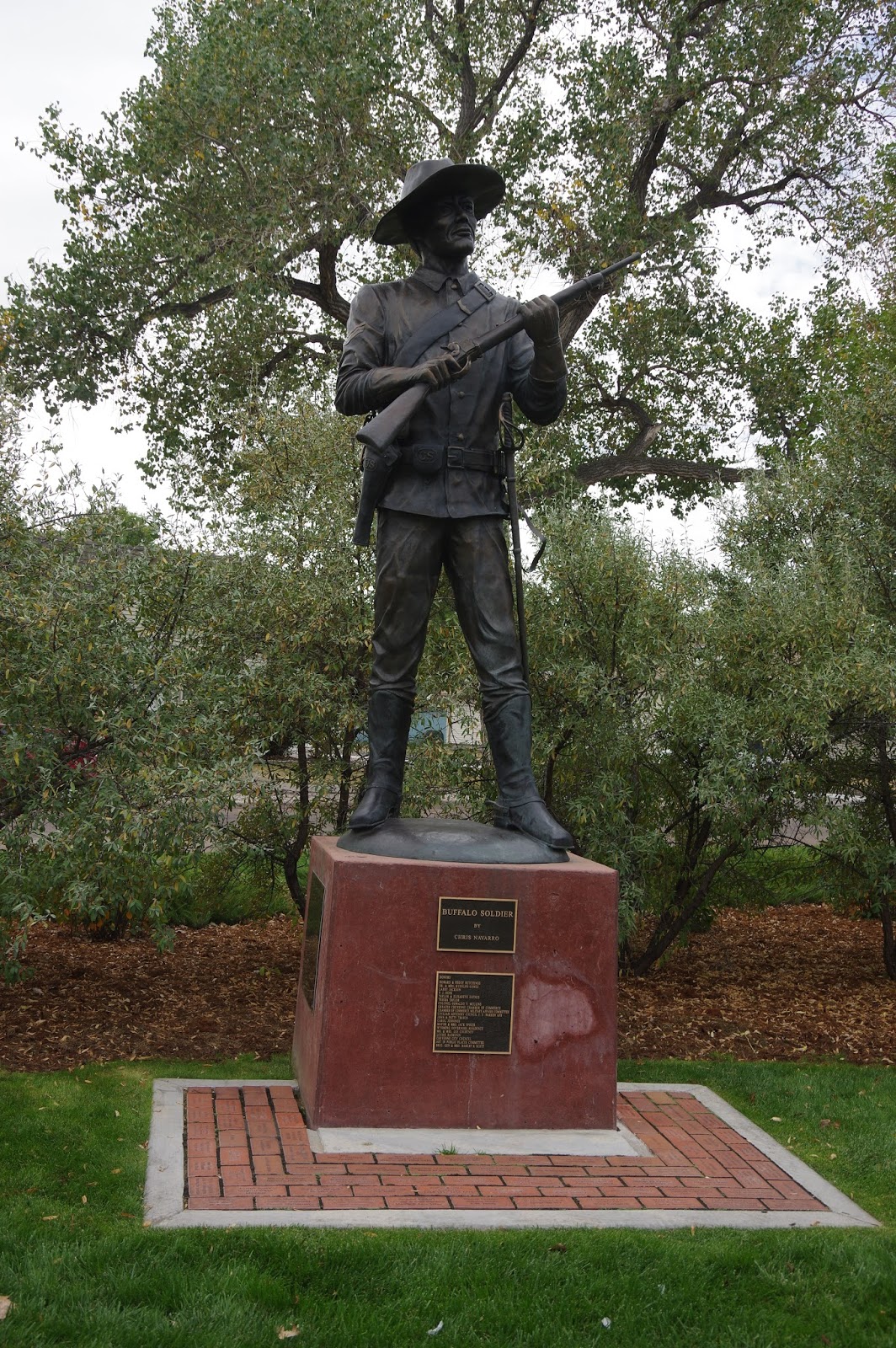 Some Gave All Cheyenne Wyoming's Buffalo Soldier Monument, Vernon