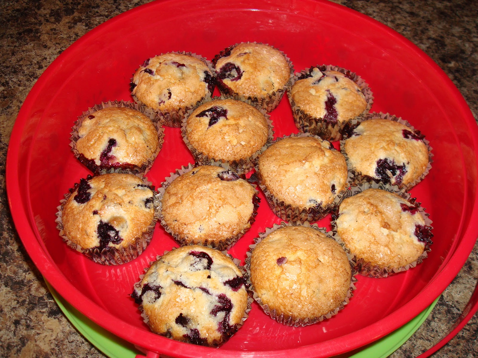 A day in the life of Preachmans Wife My Recipe Box Blueberry Muffins