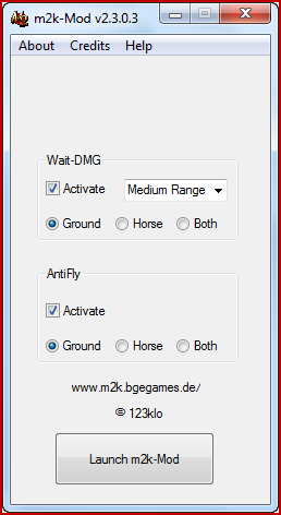 m2k-Mod Launcher