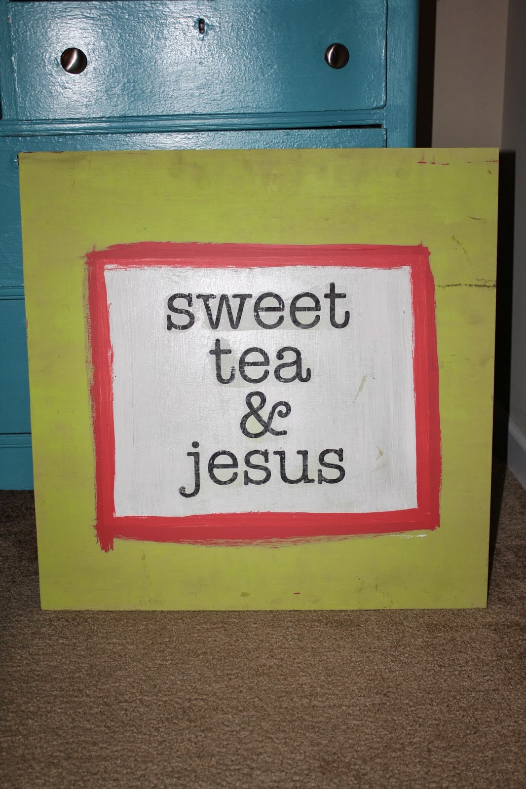 Sweet Tea n' Collard Greens Sweet tea and....Jesus?