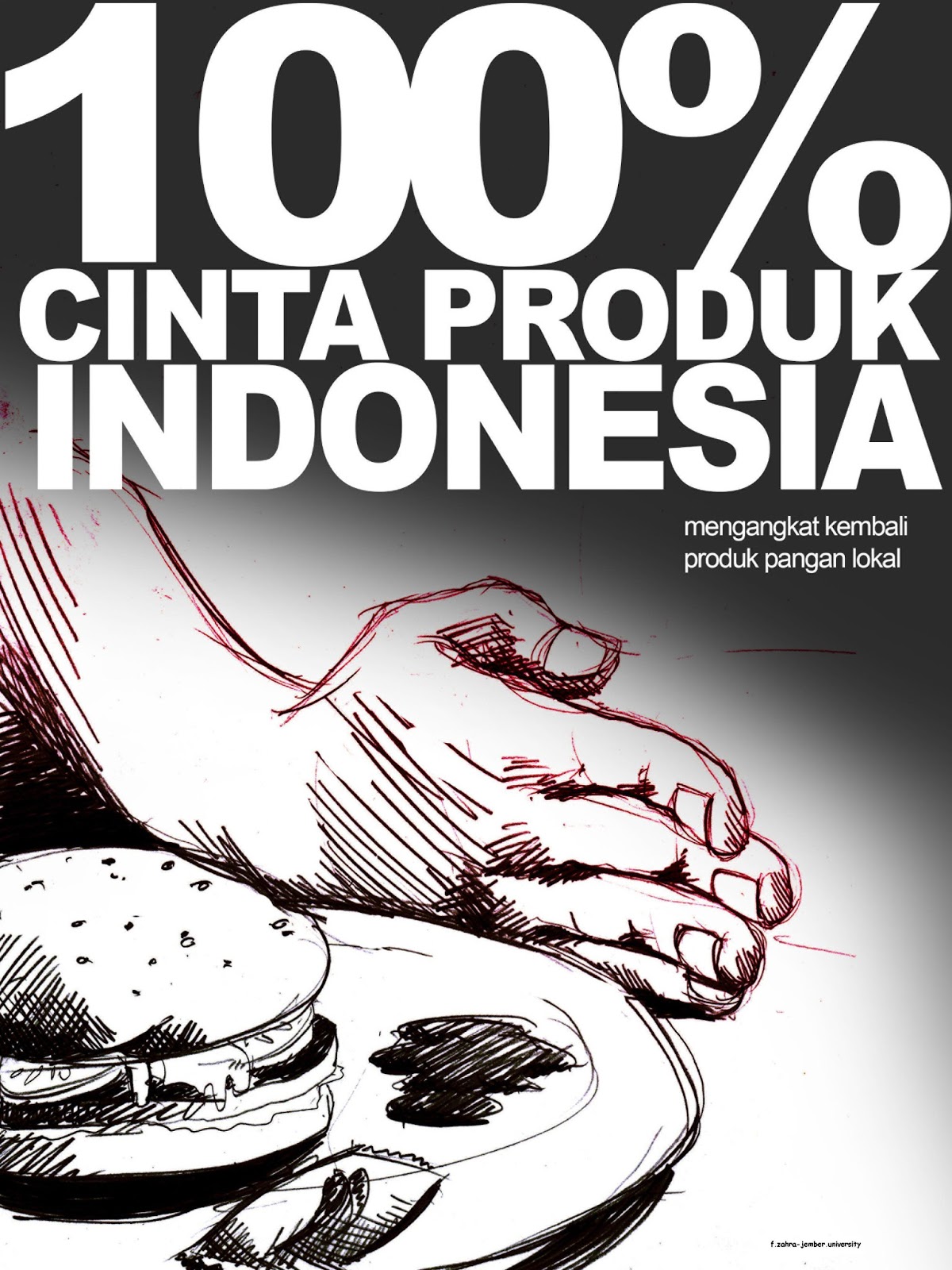 Berikut merupakan karya peserta lomba poster online dalam ...