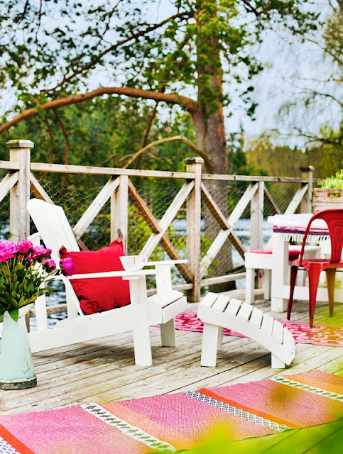 ROJO,AZUL y BLANCO / RED WHITE AND BLUE | desde my ventana | blog de