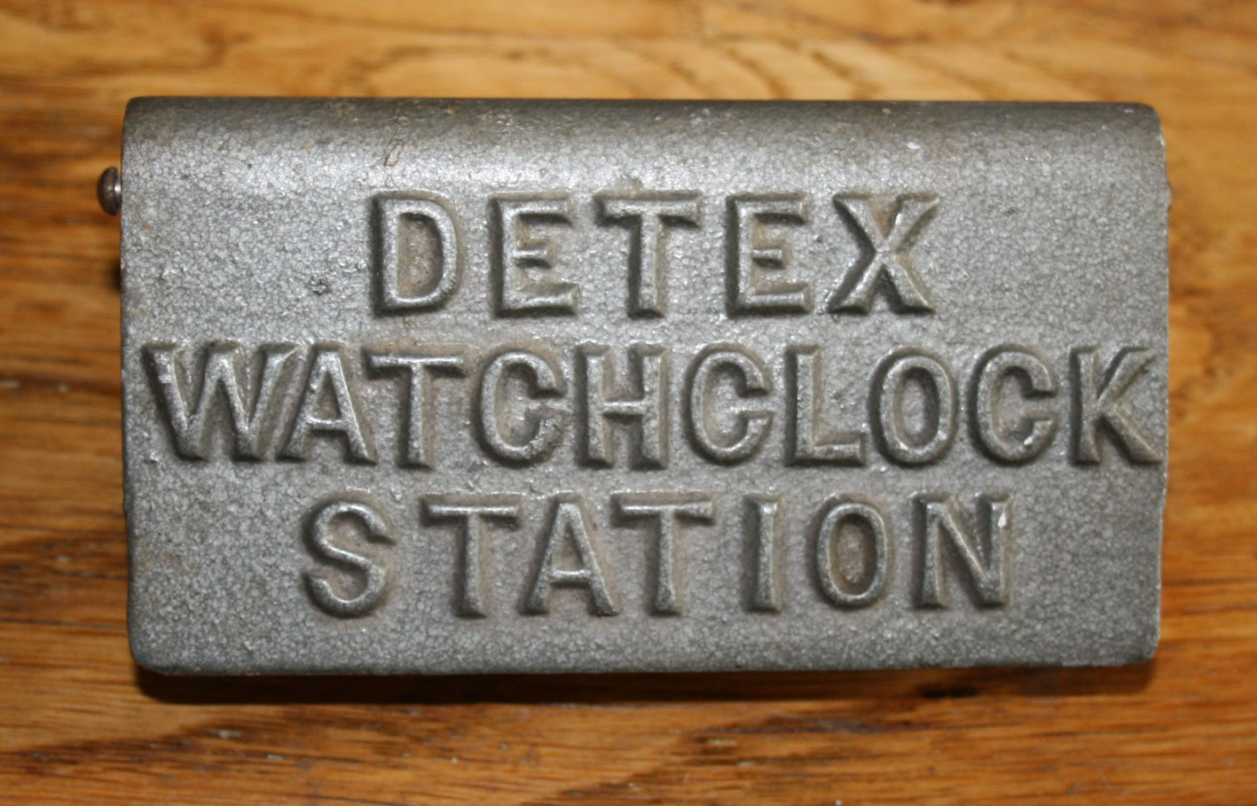 Progress is fine, but it's gone on for too long. Detex Watchclock Station
