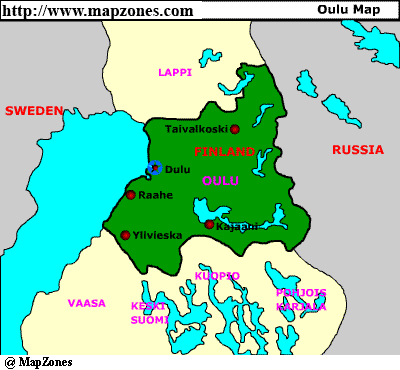 Oulun Kartta kaupungin