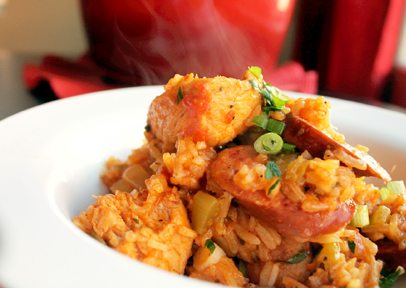 Creole Contessa Creole Chicken and Sausage Jambalaya