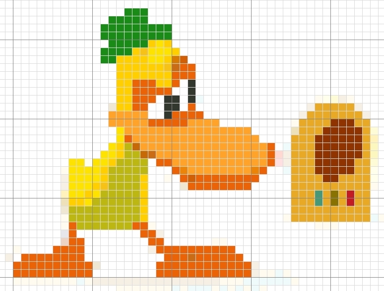 Pocoyo Em Ponto Cruz Fabinha Gráficos Para Bordados: Pocoyo