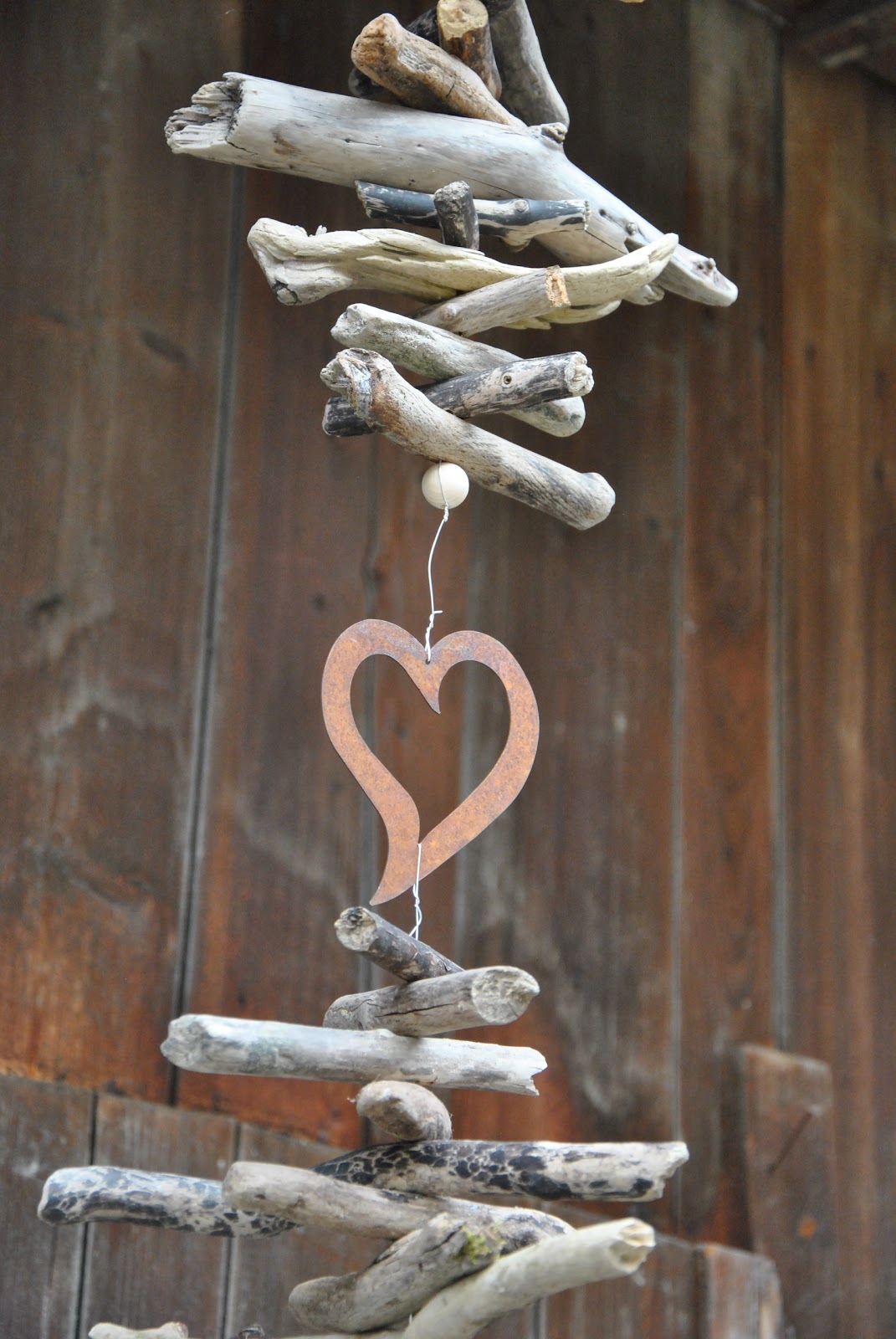 hännchen Schwemmholz mit Herzchen...