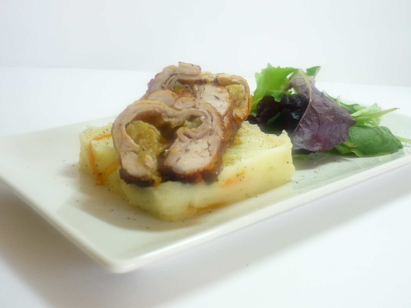 Conejo en escabeche con manzana Cuuking! Recetas de cocina