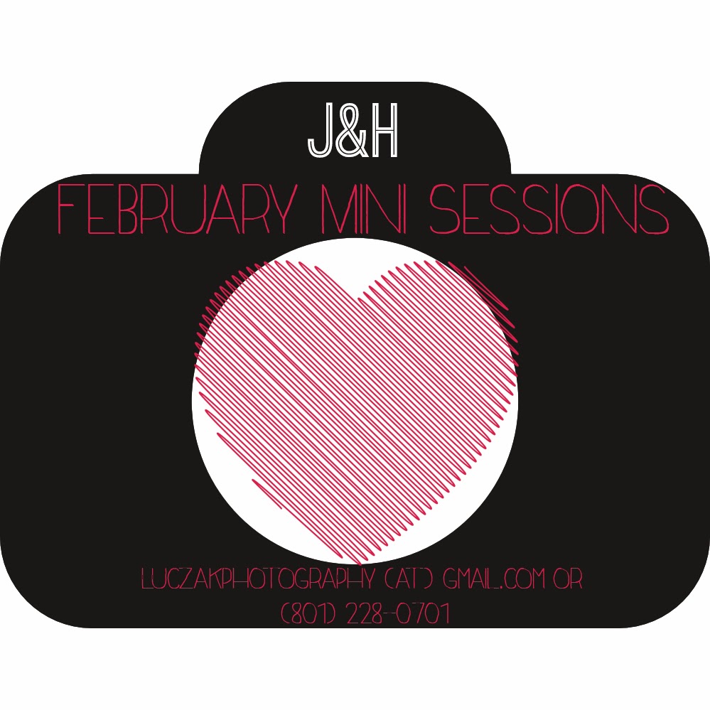 Utah Photographer, J&H Photography February Mini Sessions