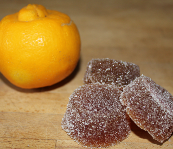 Cuillère et saladier Pâtes de fruits à la pomme et au citron bergamote