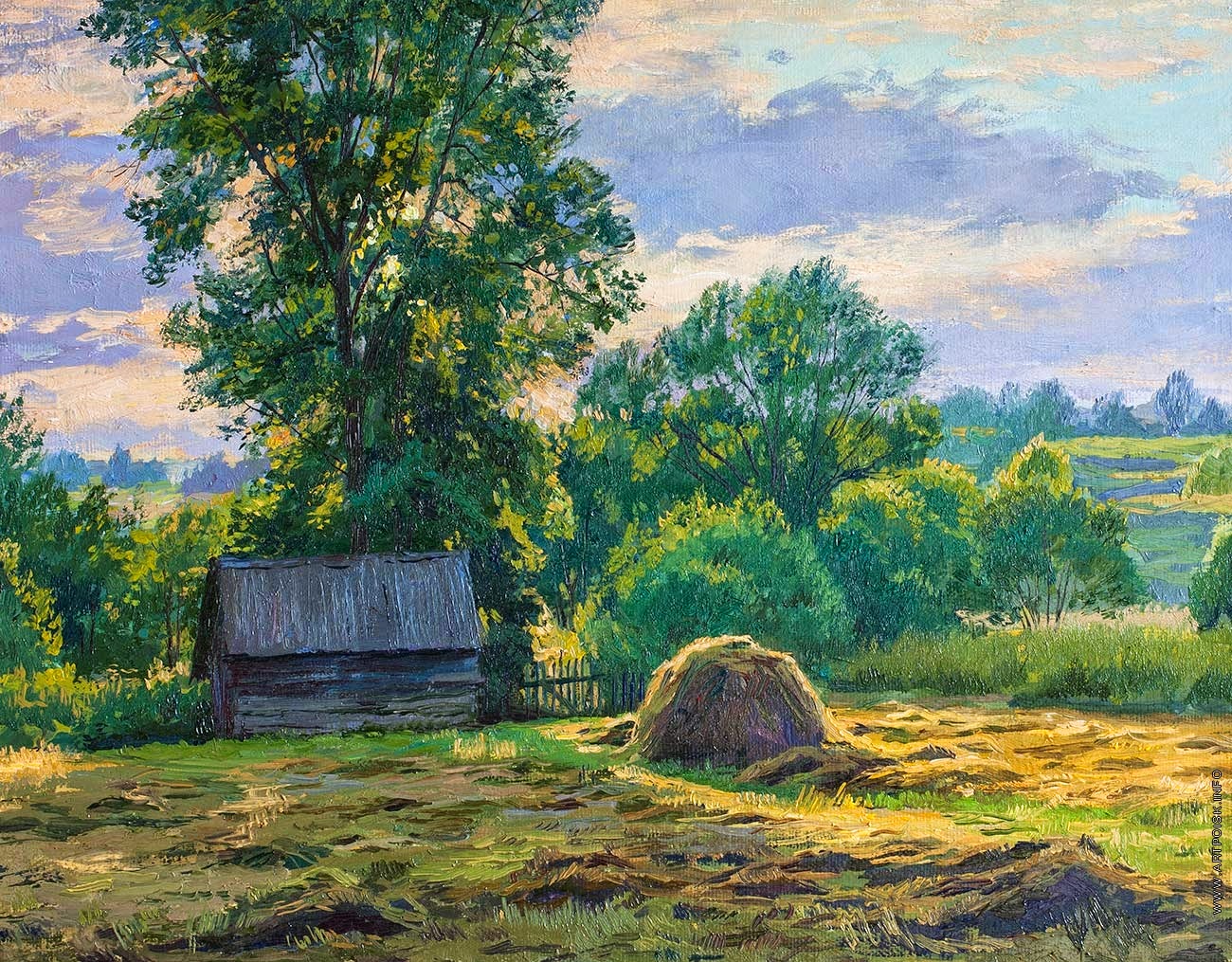 Stanislav Brusilov, 1976 Landscape painter Tutt'Art Pittura