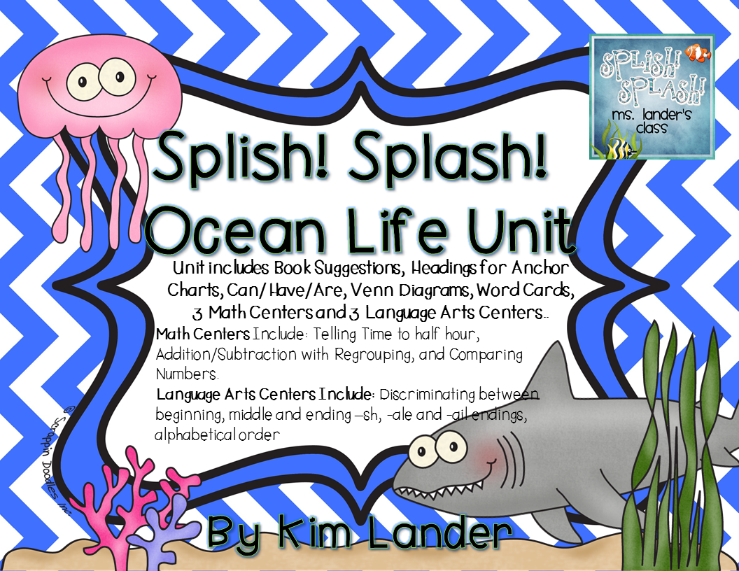 http://www.teacherspayteachers.com/Product/Splish-Splash-an-Ocean-Unit-1160505