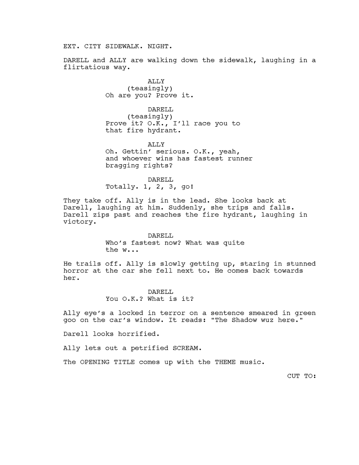 josephfaultersack a webisode script episode script format