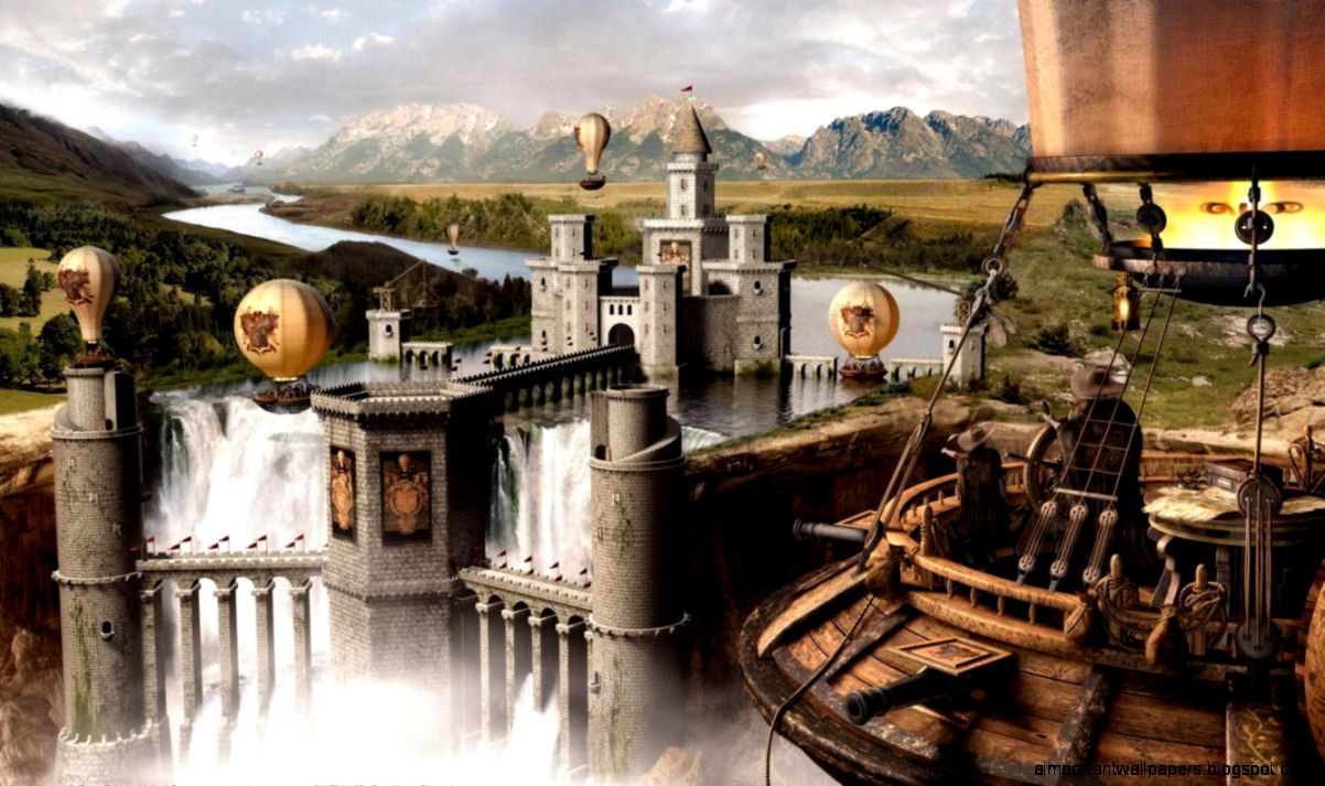 Nice Fantasy Castle Widescreen 17790 Nice Fantasy Castle Widescreen 17790