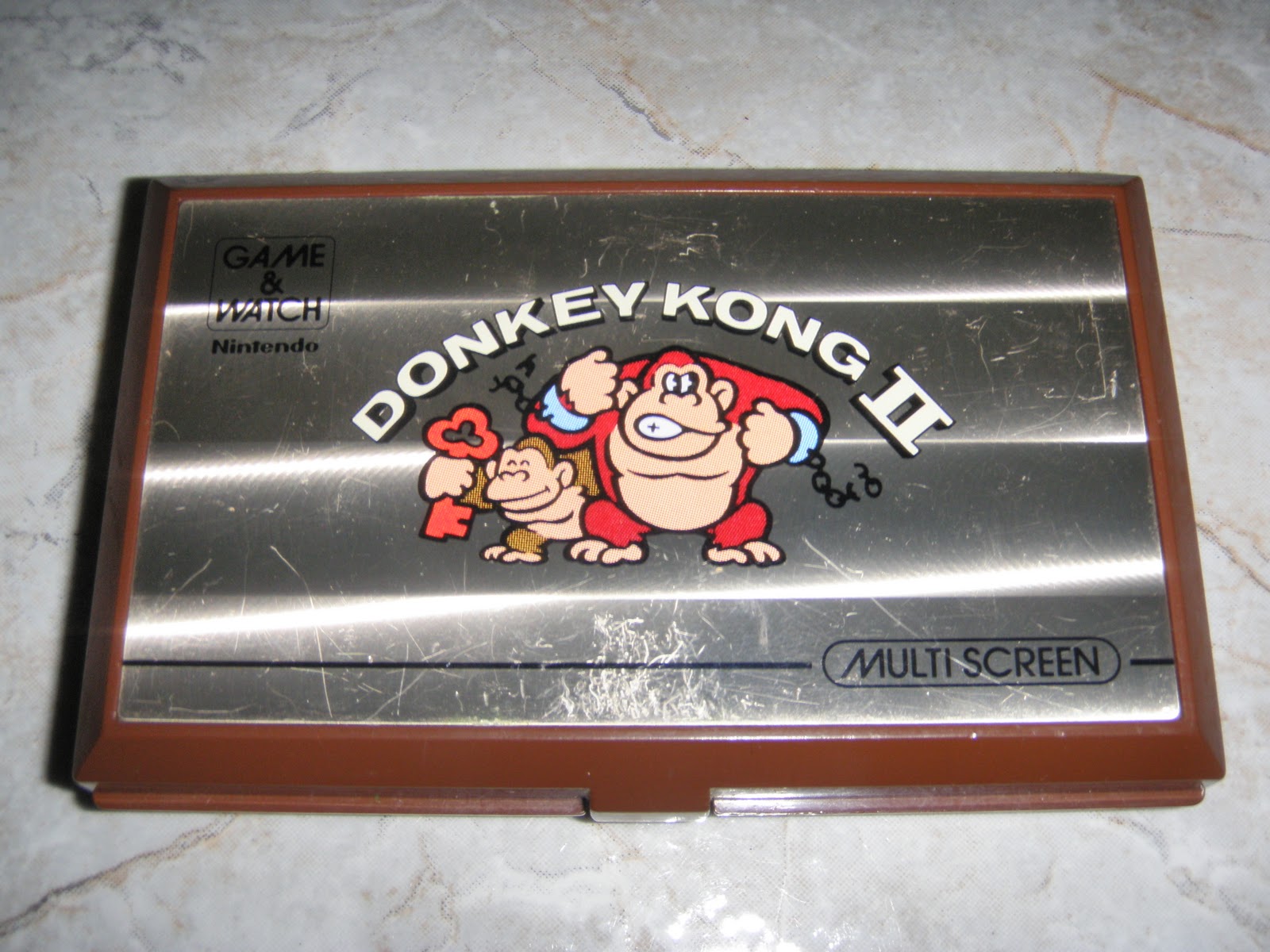 LA BUHARDILLA DE POL DONKEY KONG II GAME & WATCH JR55 AÑO 1983 NINTENDO