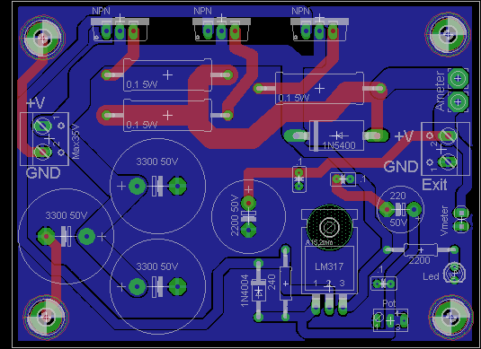 Power Supply Variabel dengan LM317 10A 1-30V | * S . S . E fet h bridge circuit diagram 