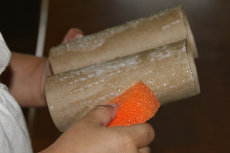 Let Kids Create Our version of homemade binoculars