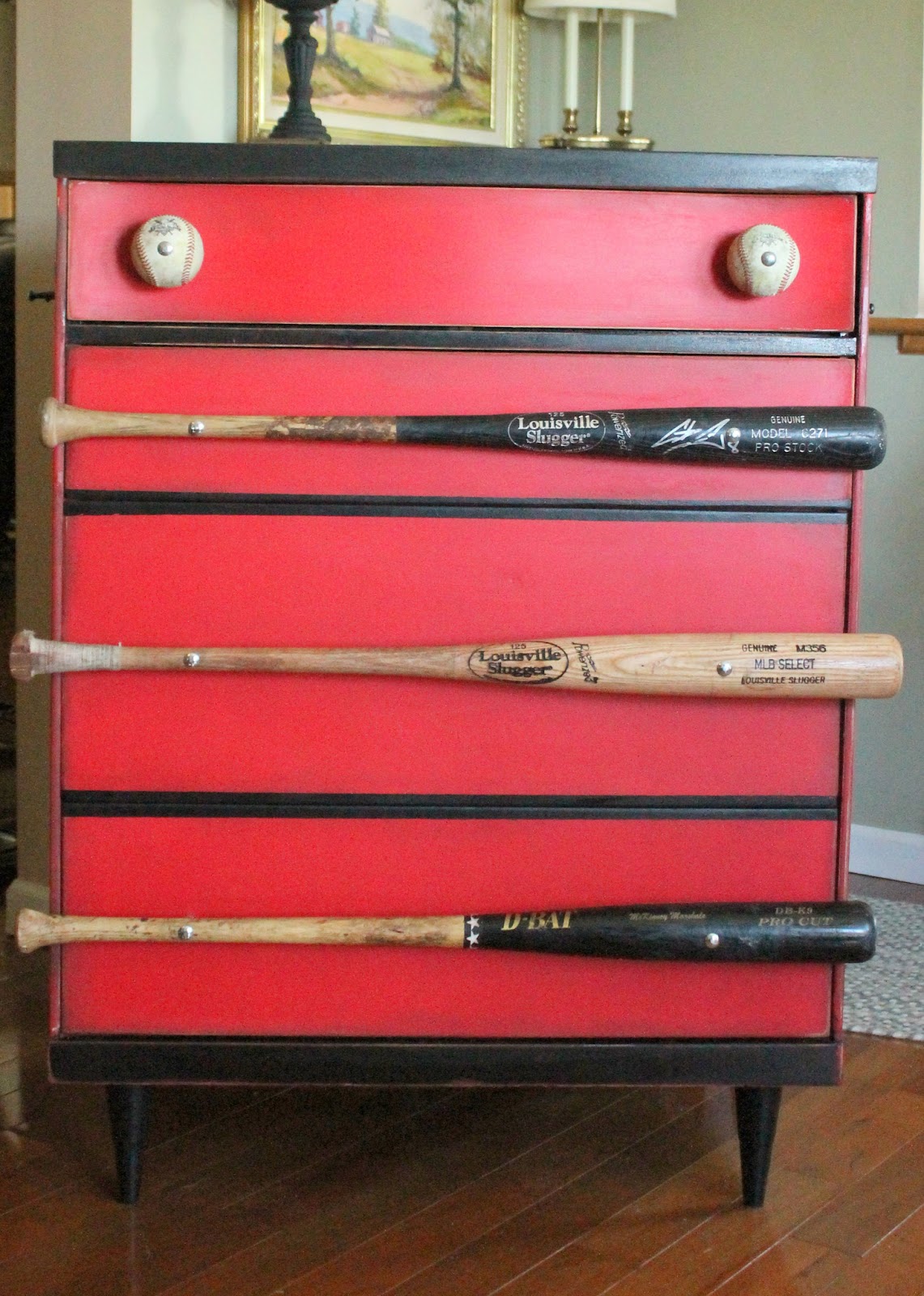 The Amature Diyer Baseball Dresser