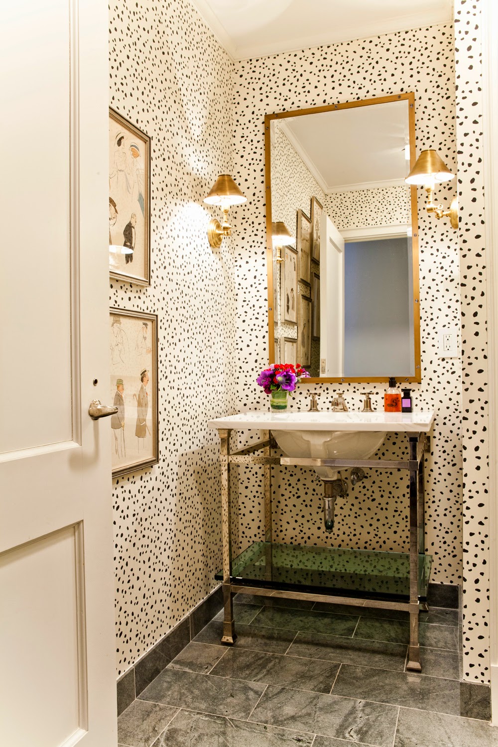 Design Megillah The Powder Room Walls