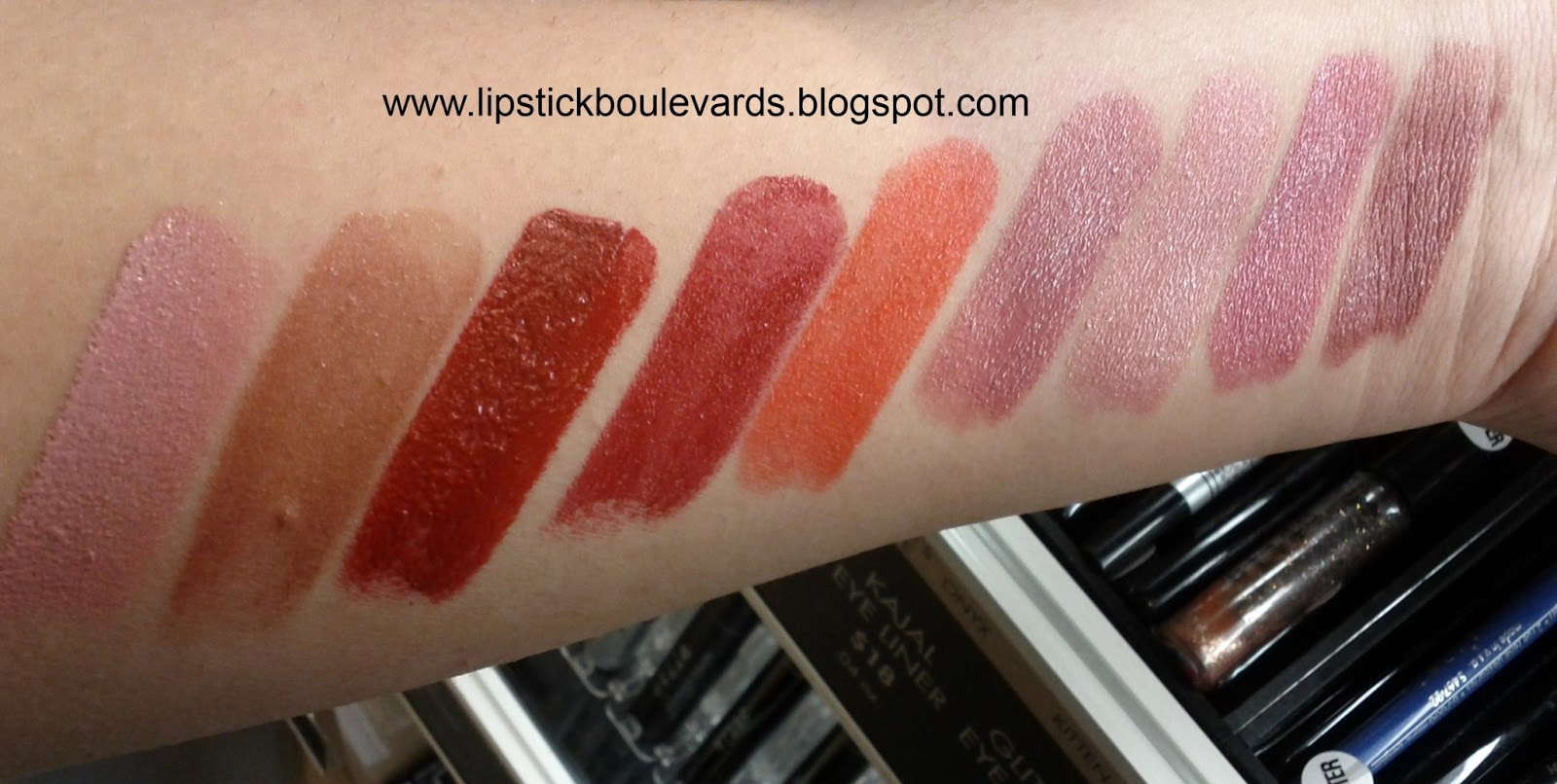 Stila Color Balm Lipstick Olivia Swatch Stila Color Balm Lipstick Olivia Swatch