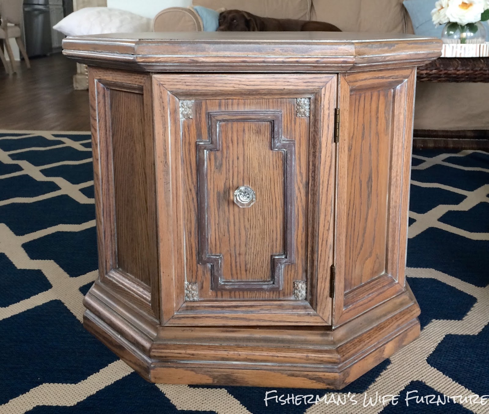 Fisherman's Wife Furniture Driftwood Finish End Tables