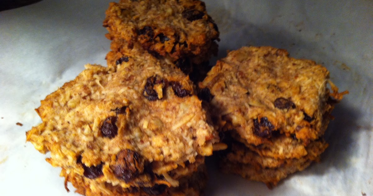 GrainFree Groupie Paleo "Oatmeal" Cookies