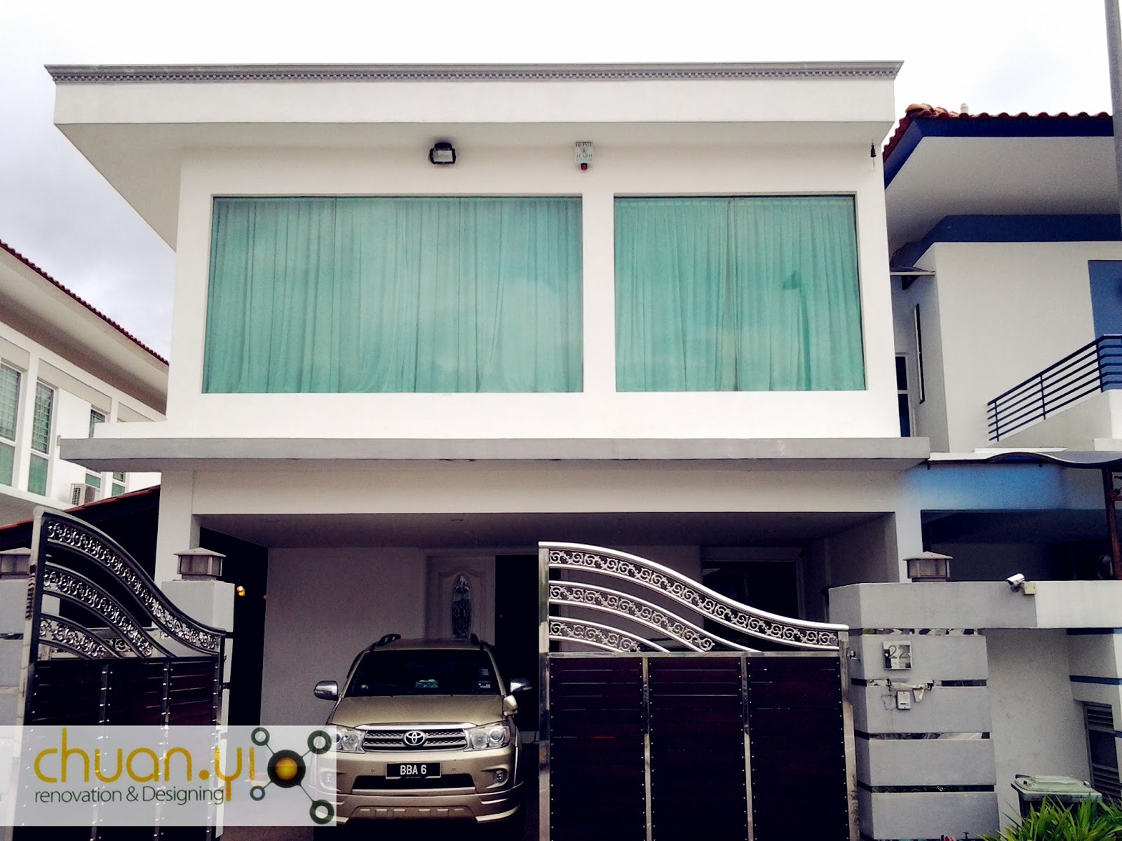 Chuan Yi Construction & Renovation Sdn Bhd Car porch roofing Gombak