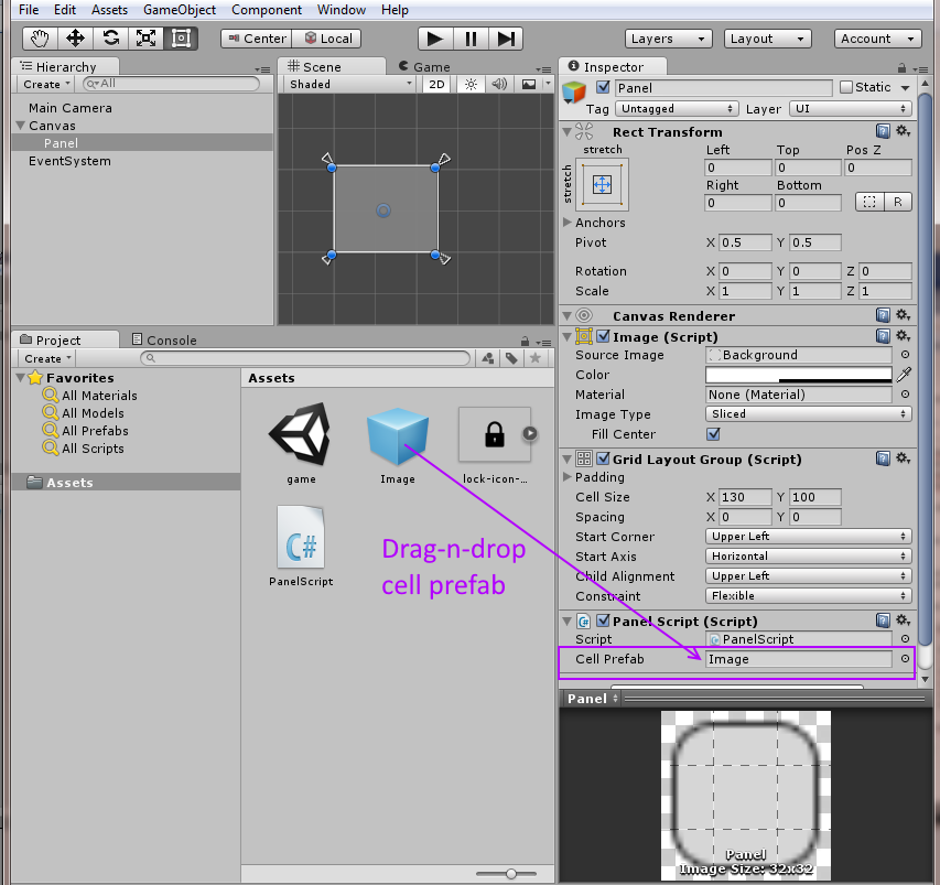 Unity Grid Layout Group Script | codingtrabla unity3d grid layout group add cells in Unity Grid Layout Group Script | codingtrabla unity3d grid layout group add cells in