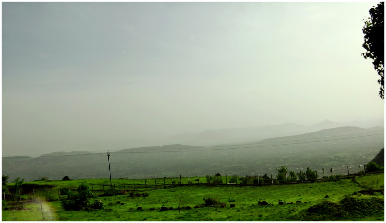 Beautiful hills of Satara