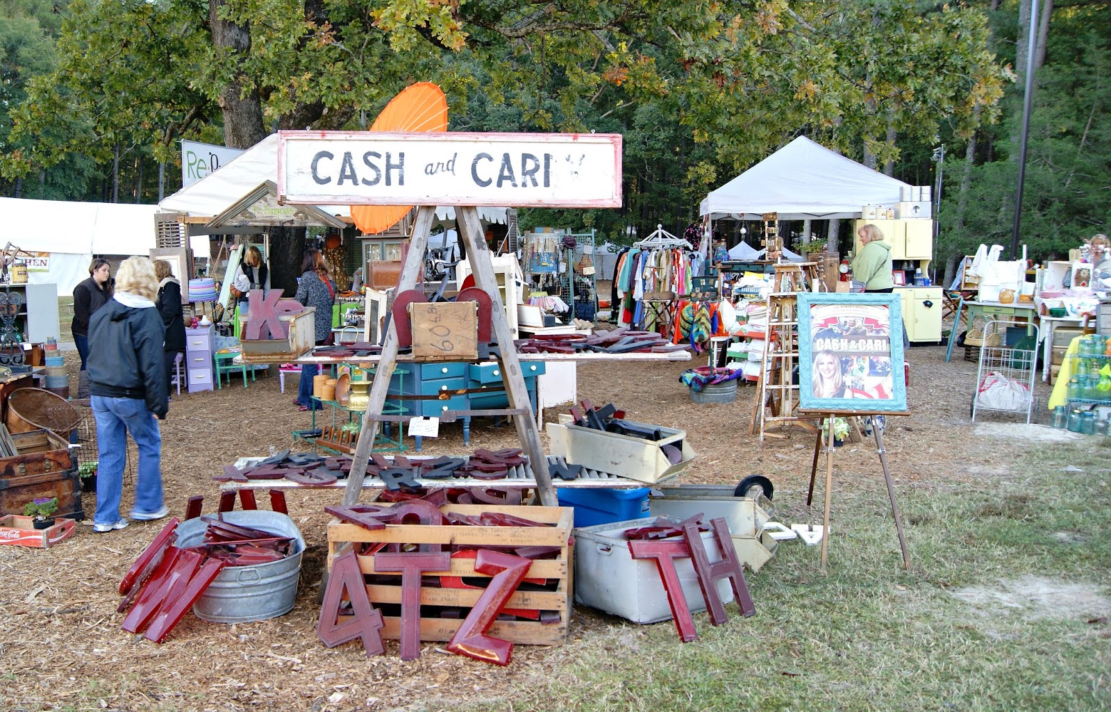 Our day at the Country Living Fair (Atlanta)