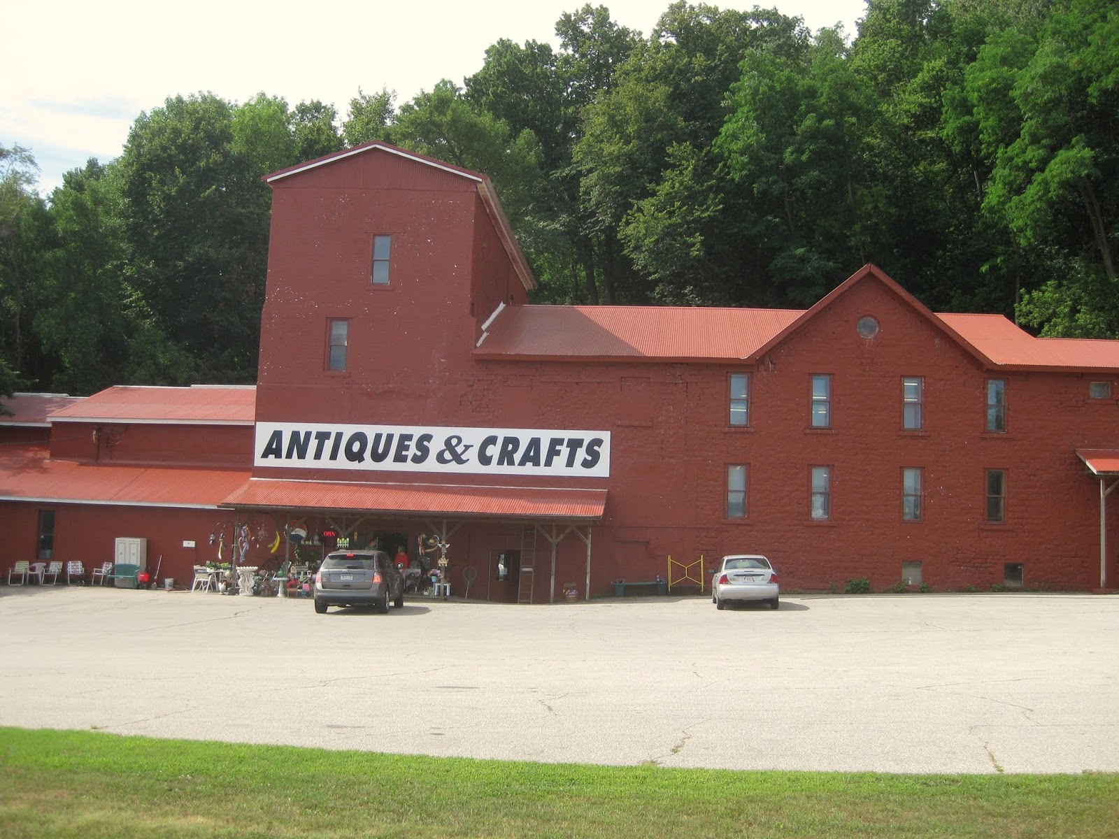 Detritus of Empire Brewery Caves With Antiques