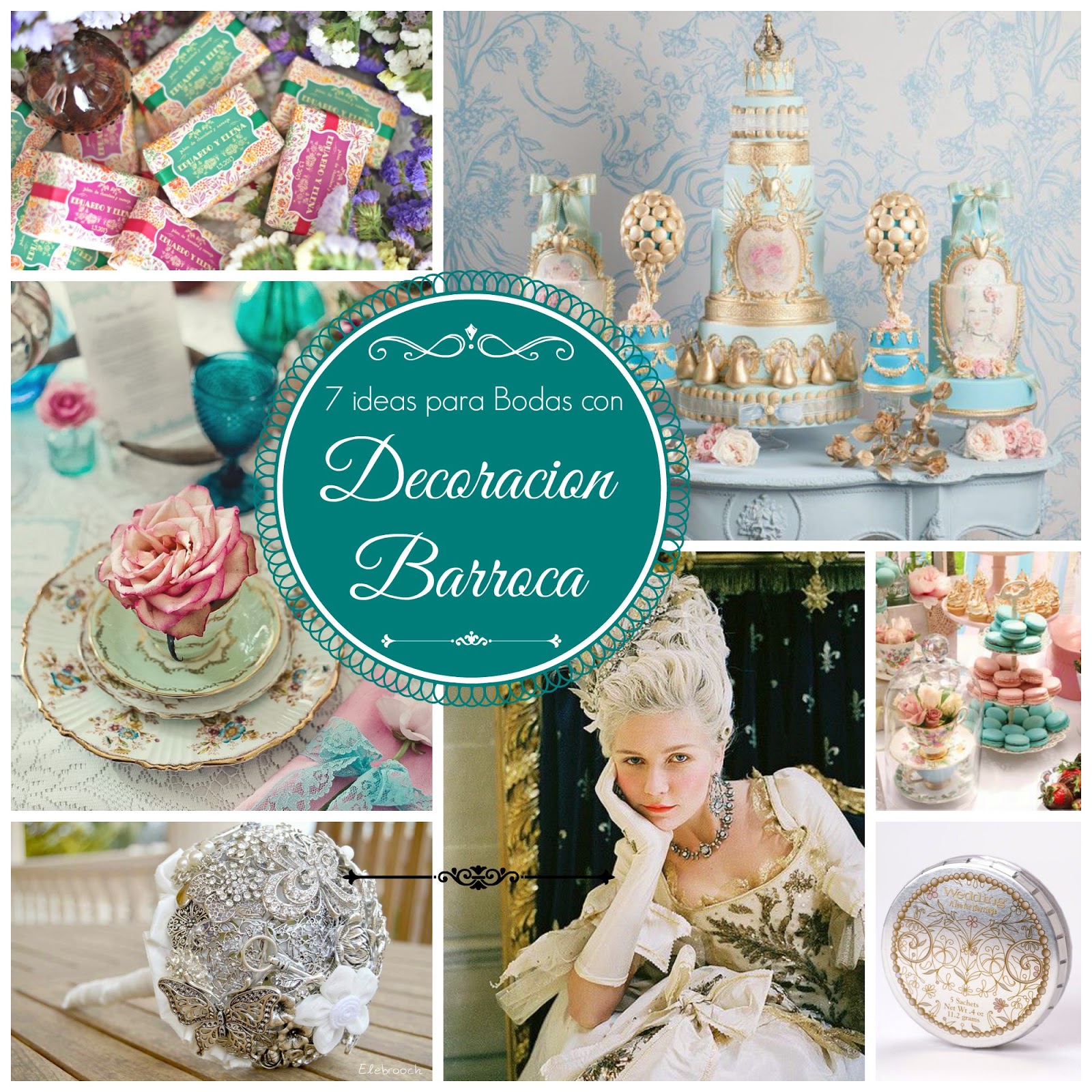 7 ideas originales para bodas con decoracion barroca tendencias 2014 2015 blog mi boda gratis