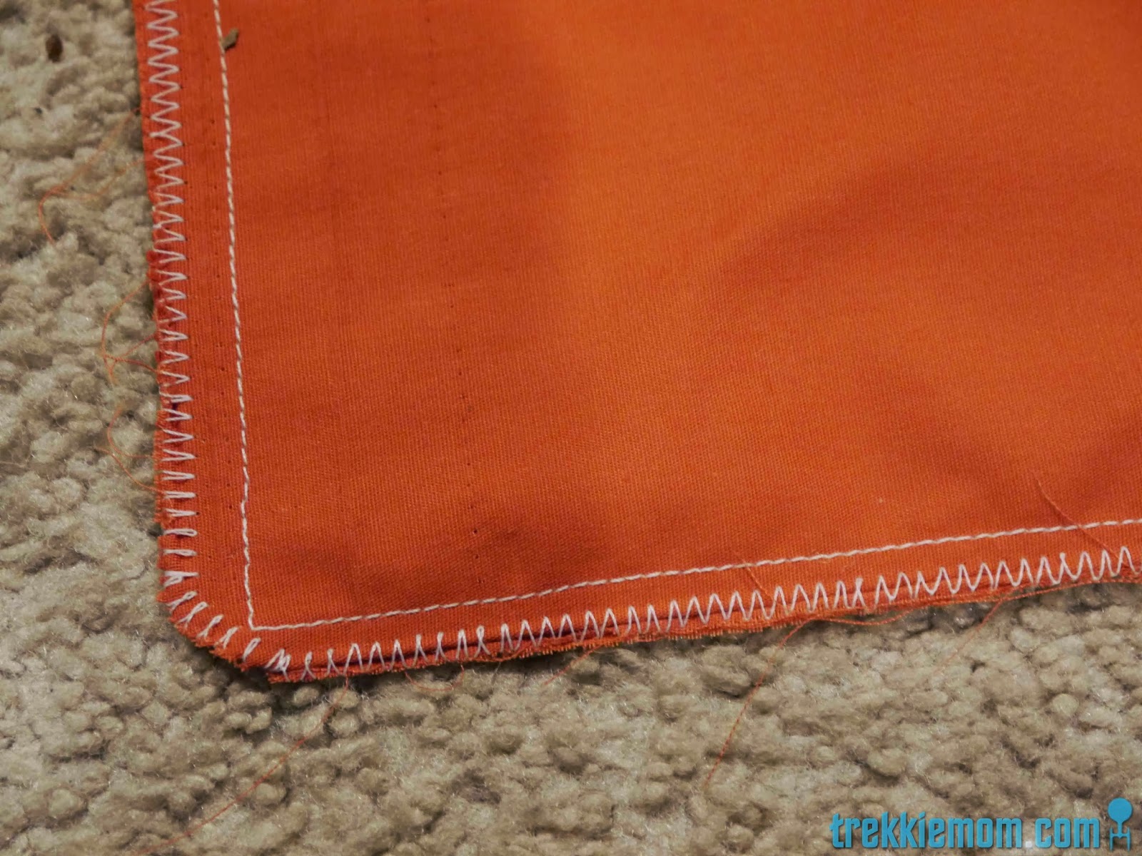 Trekkie Mom Body Pillow Cover Tutorial from a Bed Sheet