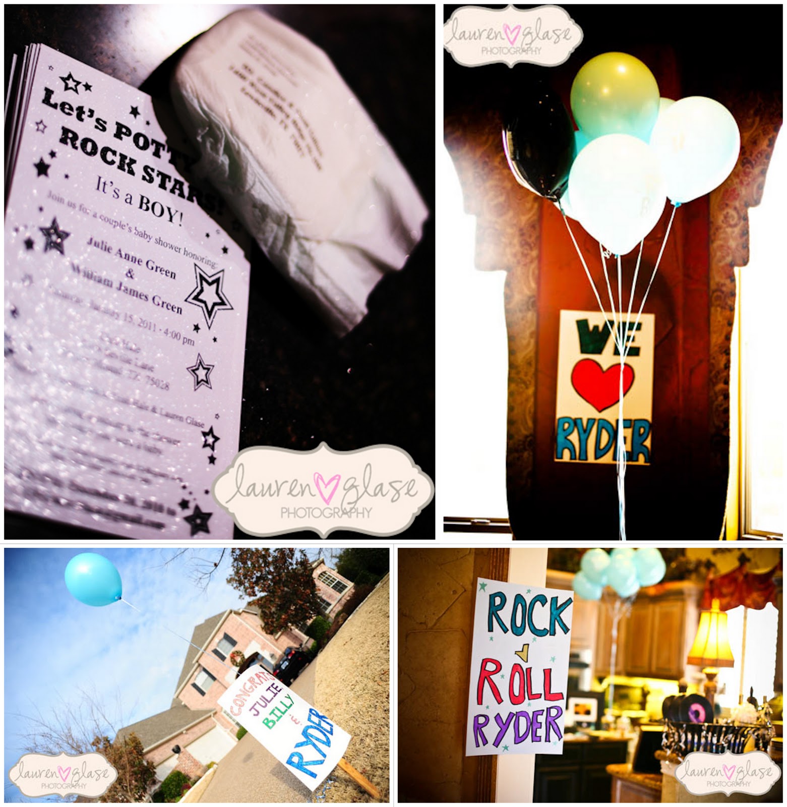 Baby Shower Rock Star Life Baby Baby Showers Parties