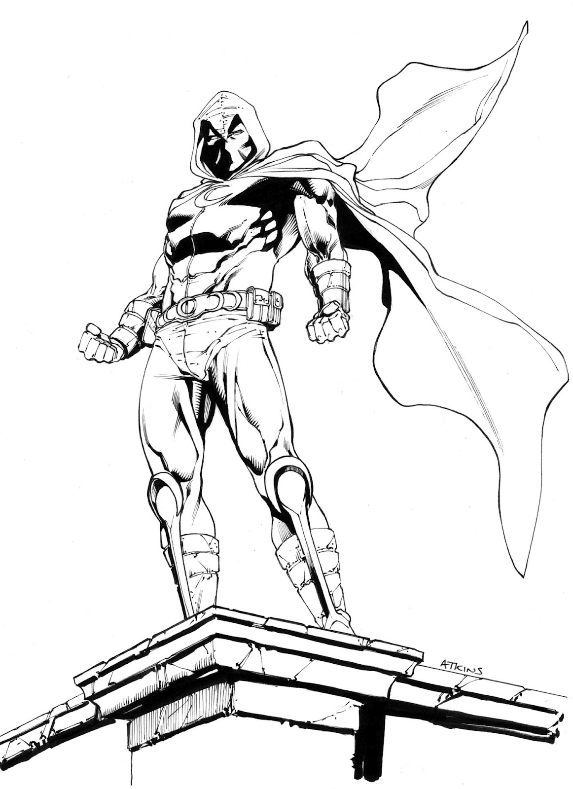 Robert Atkins Art: Moon Knight