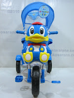 Sepeda Roda Tiga GoldBaby F7-1 Bebek in Blue
