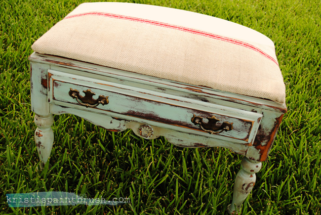 Layering Paint for an Antiques Effect