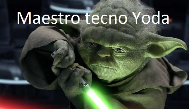 Maestro tecno Yoda