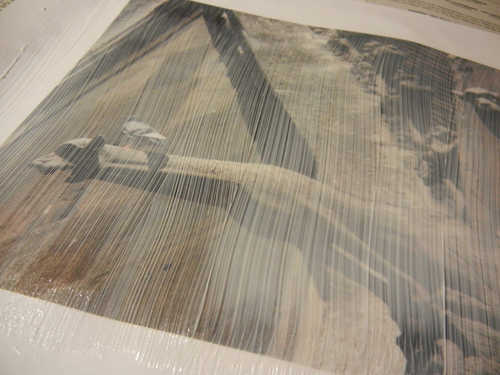 Coconut Love "How'd You Do That?!" DIY Image Transfers on Marble Tile