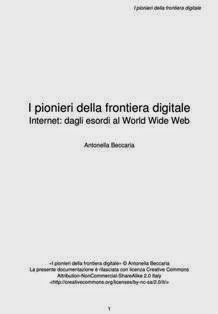 Antonella Beccaria - I pionieri della frontiera digitale: Internet dagli esordi al World Wide Web (2005) | SereBooks 11 | ISBN N.A. | Italiano | TRUE PDF | 0,68 MB | 61 pagine