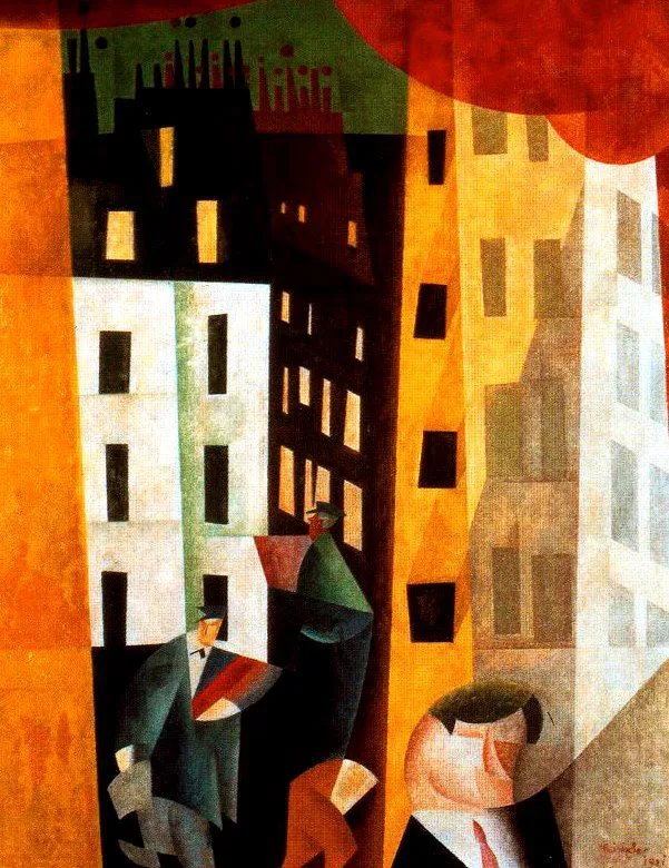 Lyonel Feininger 1871-1956 | American-born German Cubist/Expressionist painter