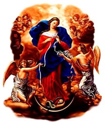 Immacolata Concezione Regina Del Cielo E Della Terra Maria Madre Di Gesu Risorto Trinita Novena A Immacolata Concezione Maria Che Scioglie I Nodi Novena E Testimonianze