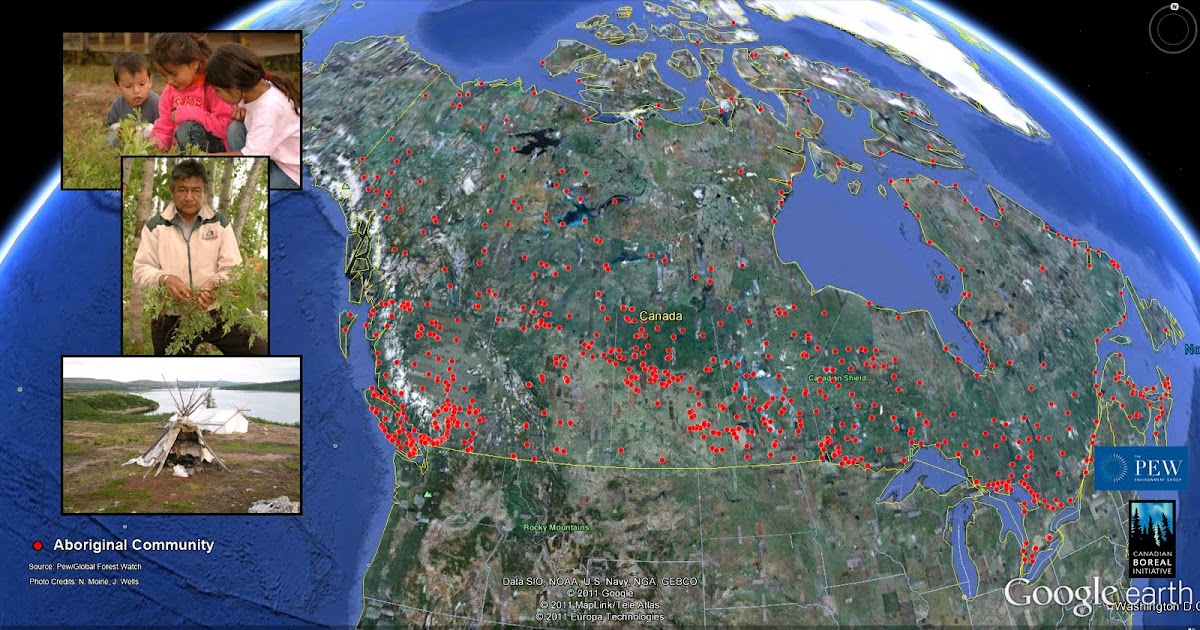 White Wolf Google Earth Canada Launch Interactive Experience on