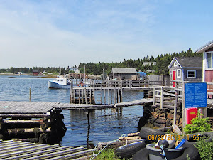 Typical Nova Scotia harbor