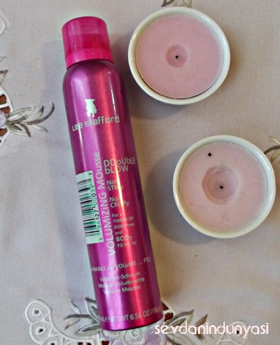 sevdanin dunyasi yasam blogum lifestyle blog lee stafford double blow volumizing mousse hacim verici kopuk